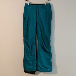 Columbia Snow Pants in Teal